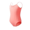 thumbnail image 3 of CAIVO Girls Backless Tank Leotard For Ballet Dance Performance Gymnastics Practice And Exam Stretchable Comfort Fit Sleeveless Breathable Kids Onesie, 3 of 3