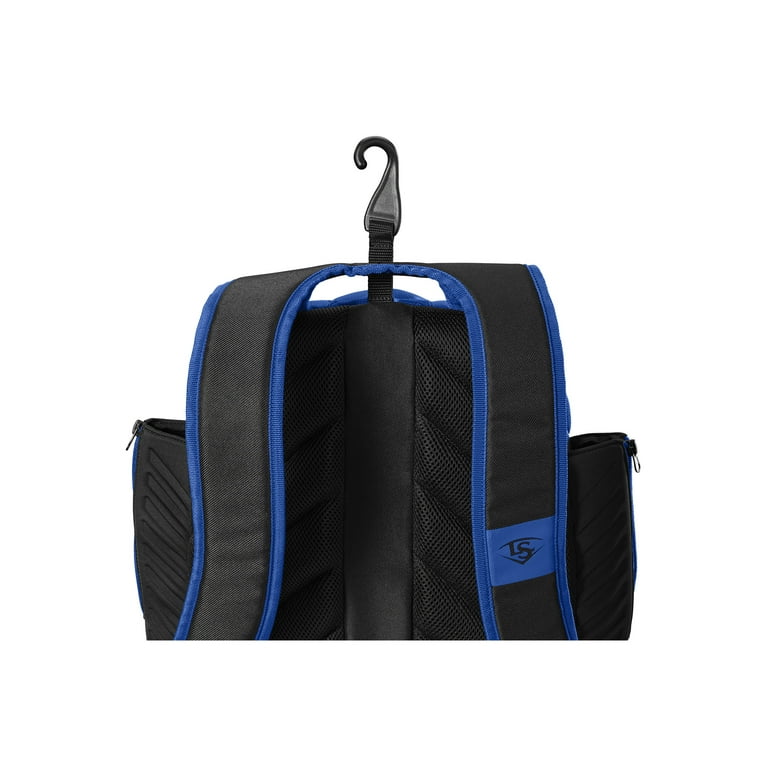 Louisville Slugger Backpack/Stick Bag Blue Gray Fits Bats Helmet