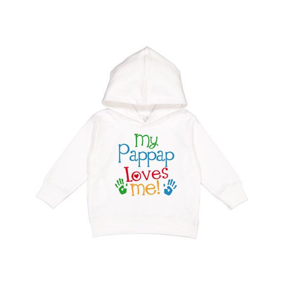 Inktastic My Pappap Loves Me Toddler Hoodie