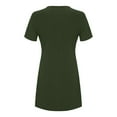 thumbnail image 6 of Tshirt Dress Women Summer Short Sleeve Crewneck Loose Fit Lightweight Casual Mini Dresses T Shirt Dresses for Women, 6 of 6