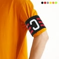 thumbnail image 6 of Captain Armband Adjustable Elastic Soccer Captain's Arm Band, Multicolor, 6 Pack, 6 of 6