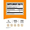 thumbnail image 2 of BulkSupplements L-Serine Powder - Amino Acid Supplement, L-Serine Supplement - Unflavored, 2g per Serving, 500g (1.1 lbs), 2 of 6