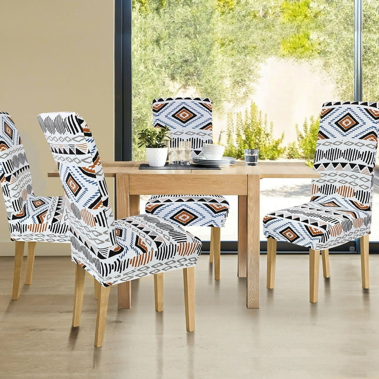 Stretch dining chair seat covers deals