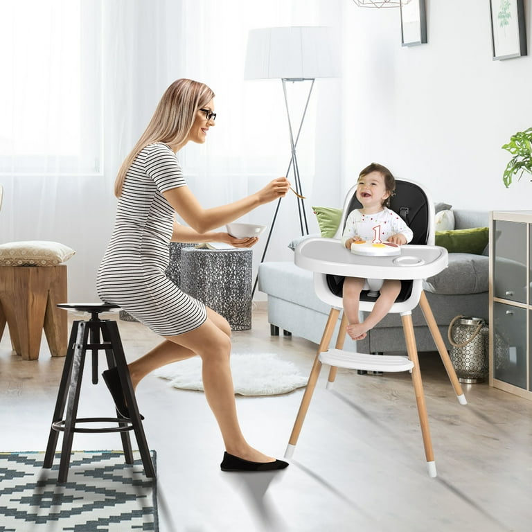 Baby high chair with removable tray on sale