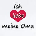 thumbnail image 2 of CafePress - Ich Liebe Meine Oma I Love My Grandma In German In - Baby Light Bodysuit, Size Newborn - 24 Months, 2 of 4