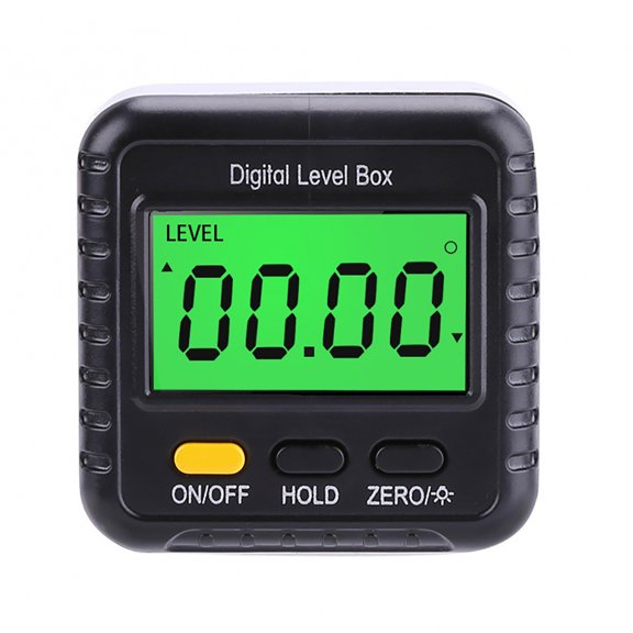 Digital Level Box with Large LCD Display Built-in Magnets for Woodworking, Construction, Machinery