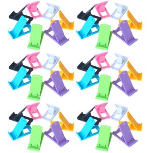 Miangastore 50pcs Desktop Cell Phone Stand Foldable Phone Stand Simple Phone Holder