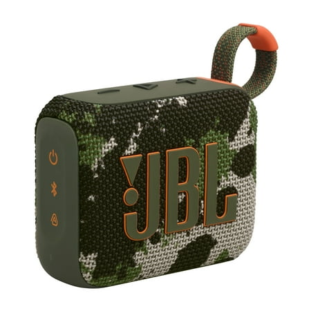 JBL Go 4 Portable Bluetooth Speaker Camo