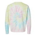 thumbnail image 2 of Independent Trading Co. - Midweight Tie-Dyed Sweatshirt - PRM3500TD, 2 of 4