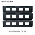 thumbnail image 2 of Magnasonic Long Tray Slide Film Holder for 35mm Compatible Film Scanners, Holds 4 Slides to Speed up Processing Time, Easy To Use, Gently Flattens and Protects Film Edges - Set of 3 (ST01), 2 of 8