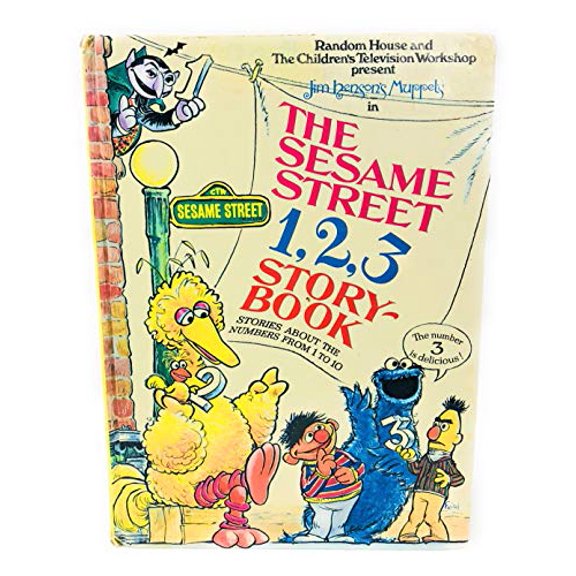 Pre-Owned Jim Henson's Muppets in The Sesame Street 1, 2, 3 Story-Book: Stories About the Numbers from 1 to 10 (Hardcover) 0394826949 9780394826943