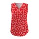 thumbnail image 3 of Tops sin mangas con cuello en V y estampado de ocio para mujer Pompotops lopia998548, 3 of 6