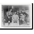 thumbnail image 2 of Historic Framed Print, Group taken on steps of San Carlos Hotel, St. James City, Fla., 17-7/8" x 21-7/8", 2 of 9
