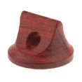 thumbnail image 4 of Solid Wood Chinese Erhu Solid Wood Bridge For String Instrument - Red with Bottom Hole, as described, 4 of 10