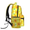 thumbnail image 4 of KLL Sunflowers2 Print Casual Backpack for Men Women,Travel Casual Backpack Outdoor Activities Bag Daypack for Travel Hiking Shopping Daily, 4 of 5