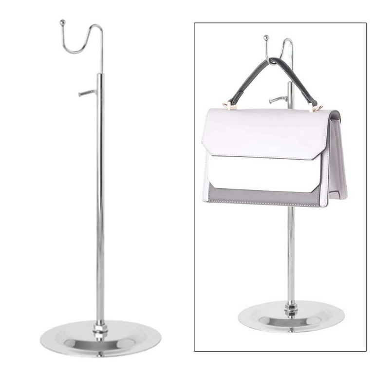 YIJU Handbag Display Stand Organizer Adjustable Height Handbag Stand Purse Shelf Handbag Holder Rack Purse Hanger Bag Display Rack, Women's, Size: Multi
