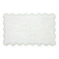 thumbnail image 2 of VCNY Home Scallop White Cotton Bath Rug, 20" x 32", 2 of 4