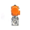 thumbnail image 5 of Three Piece High Platform Pneumatic Ball Valve DN8-DN50 Stainless Steel Pneumatic Ball Valve Double Acting Cylinder, 5 of 8