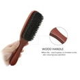 thumbnail image 3 of Natural Boar Bristle Beard Brush Men Facial Hair Cleaning Brush Professional Hairbrush Shaving Tools Beard Mustache Brushes No.6, 3 of 6