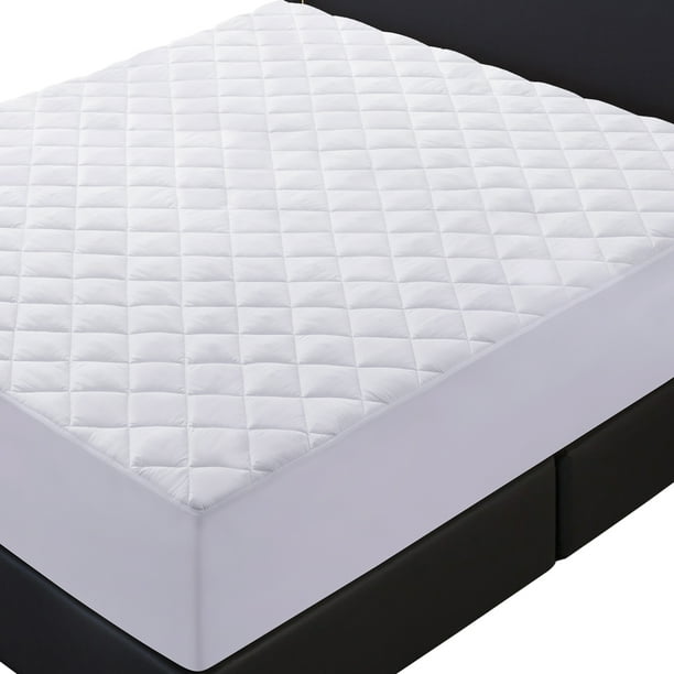 Twin Mattress Pad Breathable Mattress Cover Pillow Top Mattress