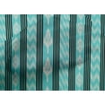 thumbnail image 4 of oneOone Cotton Cambric Fabric Stripe Ikat Printed Fabric 1 Yard 56 Inch Wide, 4 of 4