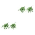 thumbnail image 4 of Wosthever 2 uds lavanda artificial flor falsa plástico 7 puntas ramo fiesta romántica fuera del hogar accesorios de fotografía verde Verde blanco 2Conjunto, 4 of 6
