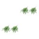 thumbnail image 1 of Cateissary 2 uds lavanda artificial flor falsa plástico 7 puntas ramo de jardín Navidad adornos exteriores accesorios de fotografía verde Verde blanco 2Conjunto, 1 of 6