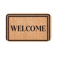 thumbnail image 1 of Welcome Mat Outdoor Doormats Fall Welcome Mat Outdoor Durable Welcome Mat with Non-Slip Backing Holiday Atmosphere Decorative Mat Brown 23.6 x 15.7 In, 1 of 2