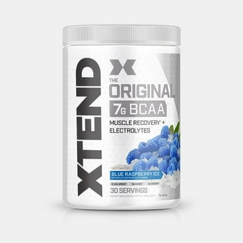 XTEND Original BCAAs |Blue Raspberry Ice | Hydration & Recovery | 30 Servings