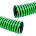 thumbnail image 3 of Gloxco Heavy Duty EPDM All Weather Suction Hose, Black Tube, Lime Green Helix, 50 PSI Max Pressure, 1-1/2" Inside Diameter, 30 ft Length, 3 of 6