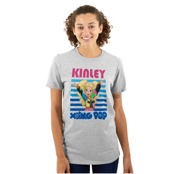 XOMG POP Music Fan Kinley Cartoon Women Plus Size Graphic Tee Tees Brisco Brands 2X