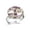 Multi 4, variant on Vintage Purple Flowers Skull Stainless Steel Rings for Women, Open Adjustable Ring Promise Ring Jewelry Gifts