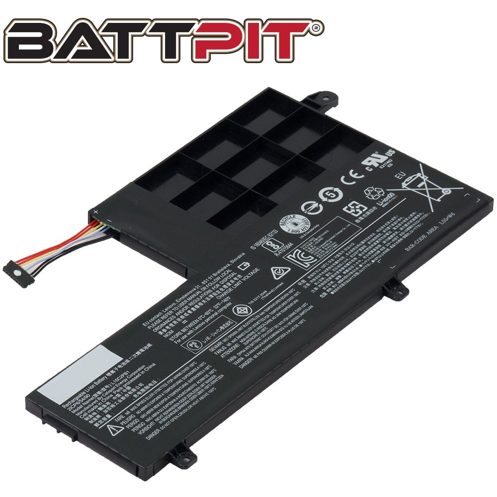 slap af Bowling Bevis BattPit: Laptop Battery Replacement for Lenovo L15C2PB1, Yoga 510, Yoga 510-14  (8.7V 4510mAh 39Wh) - Walmart.com