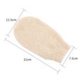thumbnail image 4 of BELUPAI 1Pcs Bamboo Fiber Bath Mitten Gloves For Shower Exfoliating Face Body Cleansing Tool, 4 of 16