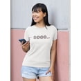 thumbnail image 2 of Sooo... Graphic Quote Women White T-Shirt, Female XX-Large, 2 of 4