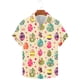 thumbnail image 2 of Camisas de Verano de los Hombres Impresas Manga Corta Solapa Superior, Diseño de Camuflaje Poliéster Spandex para la Fiesta de Verano de Primavera Y Casual, 2 of 9