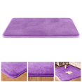 thumbnail image 2 of GROWTH TANK Memory Foam Bath Mat Non Slip Water Absorbent Toilet Bathroom Shower Rugs Carpet 50x80cm, 2 of 9