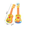 thumbnail image 3 of Juguete de ukelele para niños, modelo de guitarra pequeña portátil para exhibición de festivales (pato) Tmvgtek Libre de BPA, 3 of 8