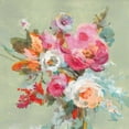 thumbnail image 2 of Nai, Danhui 12x12 Black Ornate Wood Framed with Double Matting Museum Art Print Titled - Windblown Blooms II, 2 of 4