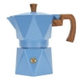 thumbnail image 2 of Cerveciendo Cafetera Fabricante Italiano Aluminio Dual Válvula 2 Taza, 2 of 7