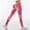 Style1-Pink pants for women, variant on Maqroz Jeggings for Women with Pockets Tummy Control Butt Lifting Elastic High Waisted Jeans Yoga Pants Scrunch Leggings Seamless Stretchy Denim Pants Black L