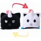 thumbnail image 1 of Peluche Réversible, Reversible en Peluche Jouets, Peluche de à Double Face Jouet, Mignonne Emotion Chat Jouets en Peluche, 1 of 5