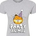 thumbnail image 3 of Garfield - Party Animal - Juniors Fitted Graphic T-Shirt, 3 of 5