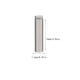 thumbnail image 4 of Riwesomey Tornillo publicitario Hueco de alto brillo Diseño aerodinámico Espejo de vidrio Clavo Tuerca ligera Perno Soporte para colgar en la pared 12x20 Herramientas y ferretería 12x100mm Riwesomey TO008095-09B, 4 of 6