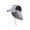 Gray, variant on TASLON SUN HAT UV CAP W/FLAP, Grey