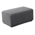 thumbnail image 3 of Housse Extensible pour Pouf Housses pour Pouf Housses Rectangulaires pour Repose-Pieds Housse de Repose-Pieds pour Pouf Tissu Jacquard avec Bas Élastique, 3 of 6