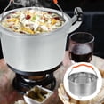 thumbnail image 3 of Kitchen Steamer Rack Stainless Steel Steamer Basket Rice Cooker Steam Rack Food Steaming Holder, 3 of 8