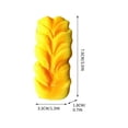 thumbnail image 2 of Juguete antiestrés con forma de pan, suave, de crecimiento lento, ideal para aliviar la ansiedad. Juguete con forma de comida para niños y adultos. Divertido regalo de cumpleaños. Pelota antiestrés de, 2 of 6