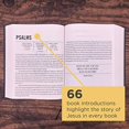 thumbnail image 3 of ESV The Jesus Bible-Charcoal Cloth Over Board, 3 of 4