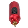 thumbnail image 4 of Fuente de alimentación inalámbrica para tatuajes, interfaz RCA, máquina de tatuaje recargable por USB, fuente de alimentación roja, 4 of 8